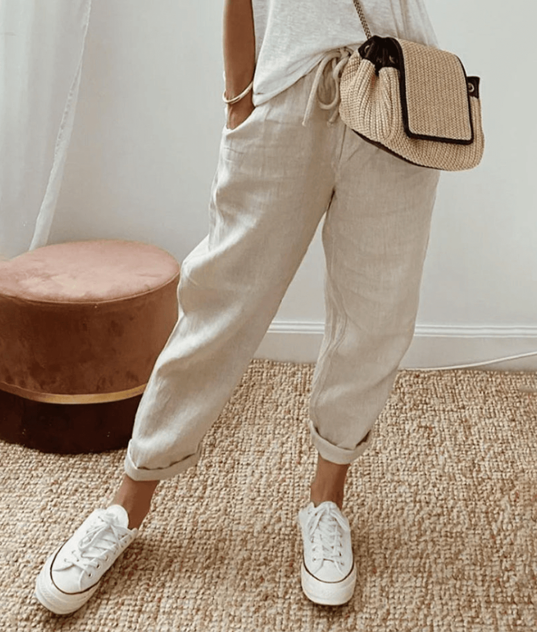 1+1 IN OMAGGIO | Lois - Pantaloni Eleganti in Cotone