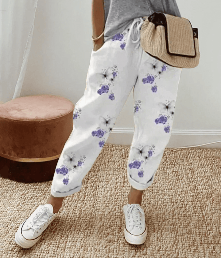 1+1 IN OMAGGIO | Lois - Pantaloni Eleganti in Cotone