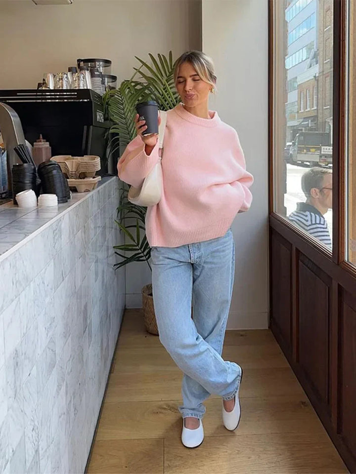 1+1 IN OMAGGIO | Aimée - Maglione Rosa